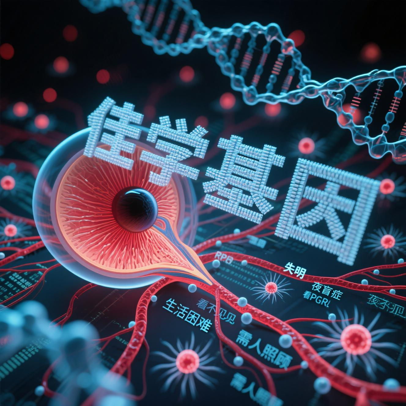 【太阳成tyc234cctyc基因检测】基因解码：非综合征性<font color='red'>视网膜</font>色素<font color='red'>变性</font>的基因解剖